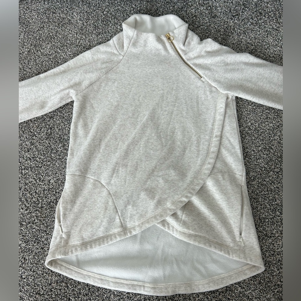 Athleta Cozy Karma Asym Pullover